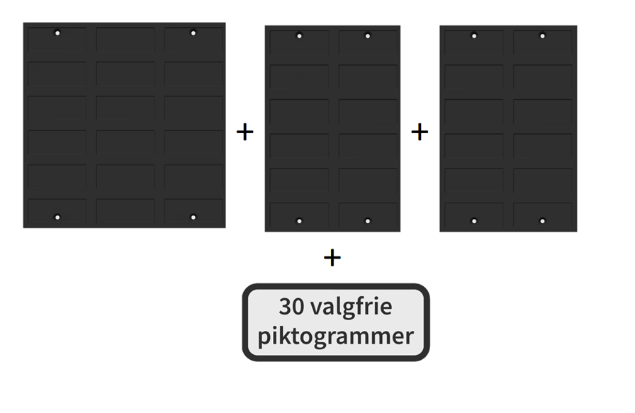 7 Dage+ piktogrammer