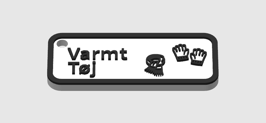 Varmt tøj