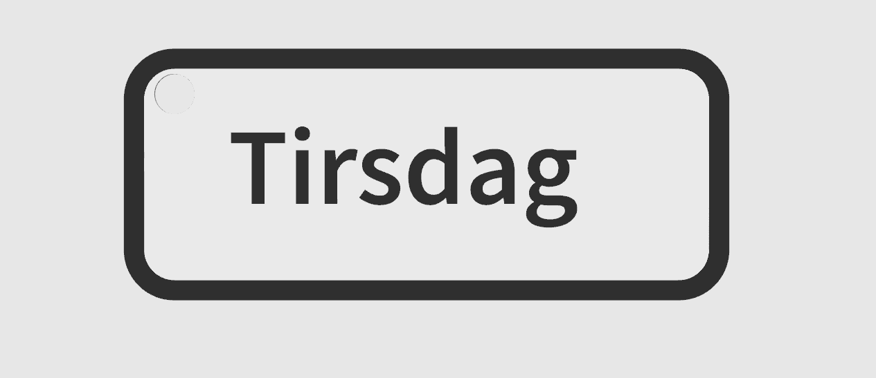 Tirsdag